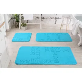 Linea Due Feeling Blau 40 x 50 cm mit Ausschnitt