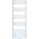 Mert Radiatoren Badheizkörper 600 x 1600 mm weiß Mittelventil