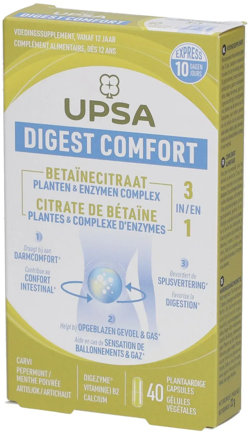 Upsa Digest Comfort 40 St Capsules