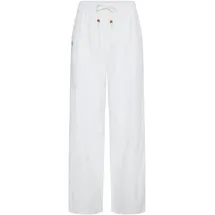 Oxmo OXAlfa Lockere Leinen-Mix-Hose Weiß 36