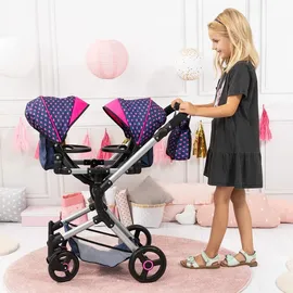Bayer - Twin Pram - Neo - Purple 26254AA)