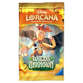Ravensburger Disney Lorcana Wilds Unknown Booster Display