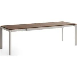 WFL GROUP Elan 160 x 76 x 90 cm ausziehbar Walnuss