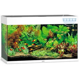 JUWEL Rio 125 LED Aquarium-Set ohne Unterschrank, weiß,