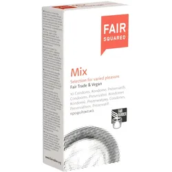 Fair Squared Mix, 10 vegane Kondome (10 Kondome) 10 St