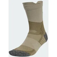 Adidas Unisex RUNxBOOST Sock 1PP, Olive Strata/Silver Pebble/Carbon, 6.5-8
