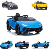 ES-Toys Lamborghini Huracan Elektro-Kinderauto blau (12 V)