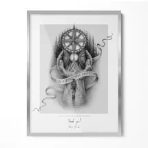 Giftgarden Bilderrahmen modern Silber 60x80 cm 3er Set
