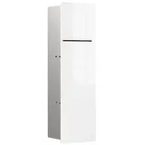 Emco asis pure WC-Modul 60 cm - Unterputz, 600mm, Alpinweiss, Weiss Glänzend