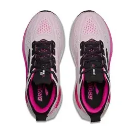 Brooks Glycerin GTS 23 Damen White/Phantom/Cyber Pink 38,5