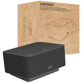 Logitech Logi Dock Grafit (Teams-Version) - All-in-one-USB-C-Dockingstation