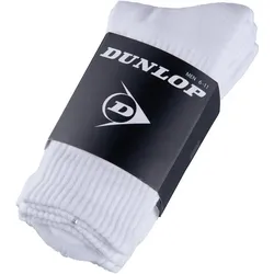 Dunlop Tennissocken -  3er Pack - weiß