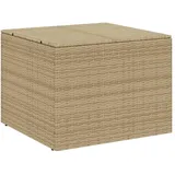 vidaXL Gartentruhe 75 x 59 cm Beige