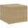 vidaXL Gartentruhe 75 x 59 cm Beige