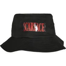 MERCHCODE Scarface Logo Fischerhut schwarz ONE SIZE