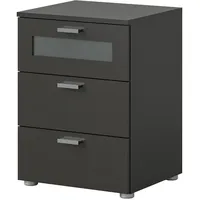 Inn.furn Nachttisch grau 45 x 60 cm, mit Soft-Close
