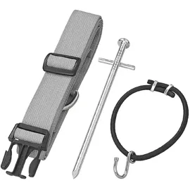 PRO PLUS ProPlus 361720 Sturm Abspannset 2 x 2,90 m 6tlg Schwarz