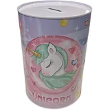 Originale Spardosen für Kinder, Spardose für Kinder, groß XXL (22 x 16, Einhorn Rosa)