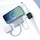 UGREEN PB773 MagFlow 10.000mAh 25W Magnetic Wireless Powerbank Qi2 integriertes 30W USB-C Schnellladekabel MagSafe-kompatibel silbe (65958B)