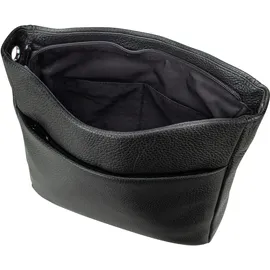 Mandarina Duck Mellow Leather Crossover Umhängetasche Leder Black/Green