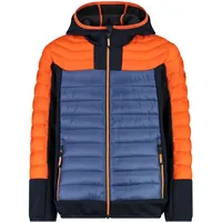 CMP KID Jacket Hybrid FIX Hood arancio (C704) 140