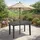 Mojawo Gartentisch 100 x 70 x 72 cm Anthrazit