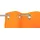 Wirth Vorhang WIRTH "Dim out", orange, B:142cm H:245cm, Polyester, Gardinen, nach Maß