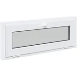 vidaXL Kellerfenster RISOR 110 x 40 cm weiß