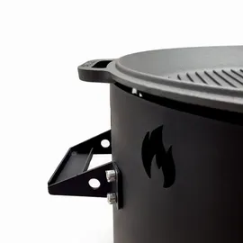 robari Utschak Set mit Kasan 12 L inkl. Grilldeckel und Zubehör