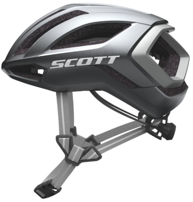 SCOTT Fahrradhelm Centric MIPS Plus | dark silver/reflective grey Grö