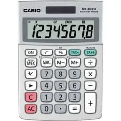 Taschenrechner 8-stellig CASIO MS-88ECO 30,7x103x145mm