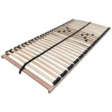 moebelstore24 Lattenrost MS zerlegt zur Selbstmontage - Lattenrahmen 120 x 200 cm mit 28 Leisten - Härtegrad verstellbar