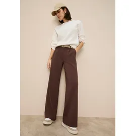 TAMARIS Anzughose mit weitem Bein Braun 44