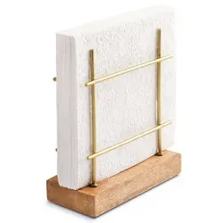 Serviettenspender holz/metall 15x7x17cm AMBIENTE 19402447