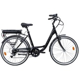 Villette le Debutant, Elektrofahrrad, 26 Zoll, 6 Gänge, schwarz