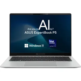 Asus ExpertBook P5 Core Ultra 5 226V 16 GB RAM 512 GB SSD Win11 Home