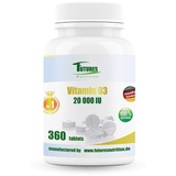 360-1800 Tabletten Vitamin D3 20000I.E - Vitamin D 20,000iu food supplement