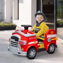 aiyaplay Kinder Elektroauto Feuerwehrauto rot (6v)