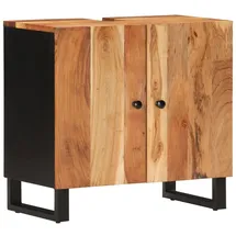vidaXL Waschbeckenunterschrank 62 x 33 x 58 cm Akazie