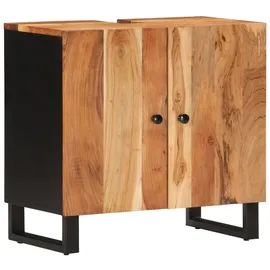 vidaXL Waschbeckenunterschrank 62 x 33 x 58 cm Akazie