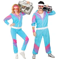 w widmann milano party fashion 80er Jahre Trainingsanzug Kostüm Unisex XL