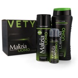 MALIZIA UOMO VETYVER Beauty Set