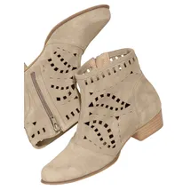 Heine Stiefelette in taupe | Gr.: 38