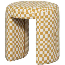 Hocker Charlie Karomuster, Gelb