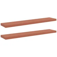 VidaXL Wandregal 120 x 23,5 x 4 cm Rot