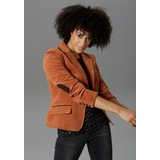 Aniston CASUAL Jackenblazer ANISTON CASUAL Gr. 36, braun (zimt) Damen Blazer Bestseller