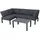 MWH Das Original MWH Loungemöbel Set Widoo 3tlg. Aluminium Grau