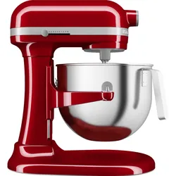 KitchenAid 5KSM70JPXEER, Standmixer, Rot, Edelstahl, Schlagen, Kneten, Mixen, 1,