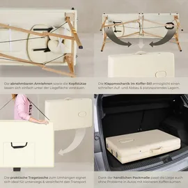 Tectake tectake® 2 Zonen Massageliege