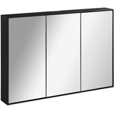 Lanzet Spiegelschrank W1 scharz, 100cm breit von Lanzet